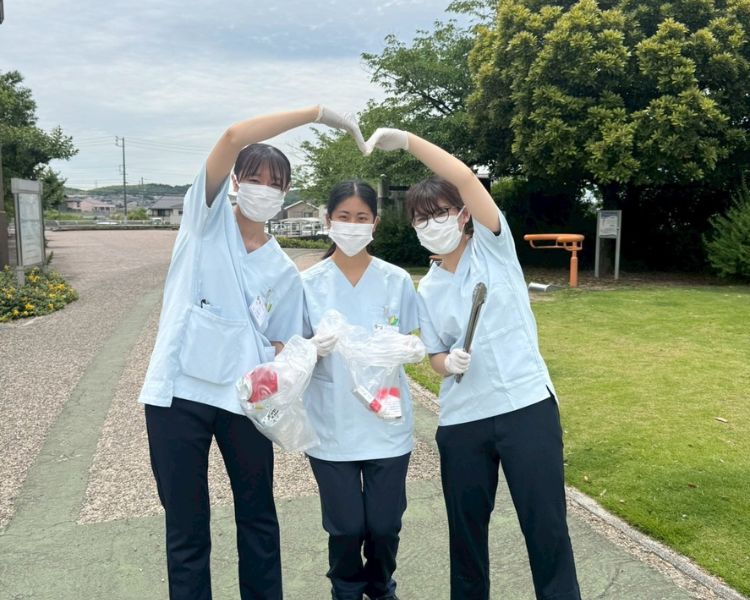 「胸キュン!GOMI拾い」ふくおか耳鼻咽喉科
