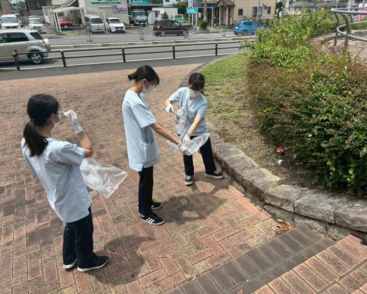 「胸キュン!GOMI拾い」ふくおか耳鼻咽喉科
