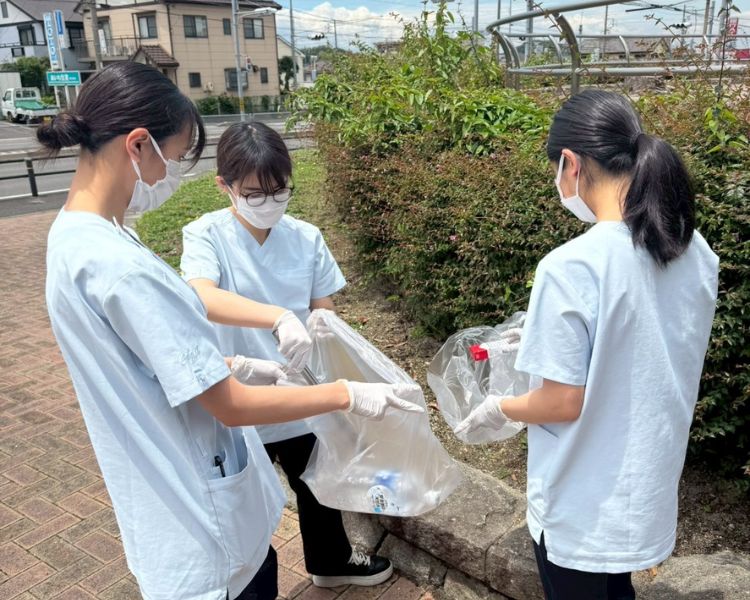 「胸キュン!GOMI拾い」ふくおか耳鼻咽喉科