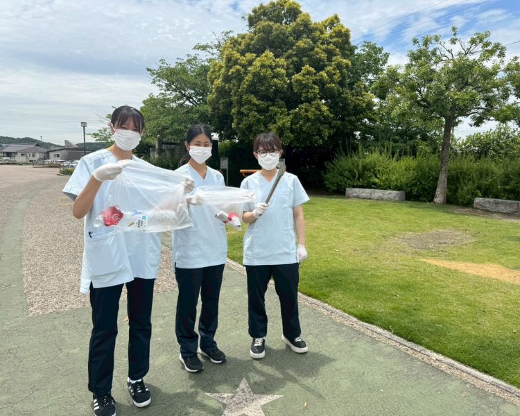 「胸キュン!GOMI拾い」ふくおか耳鼻咽喉科